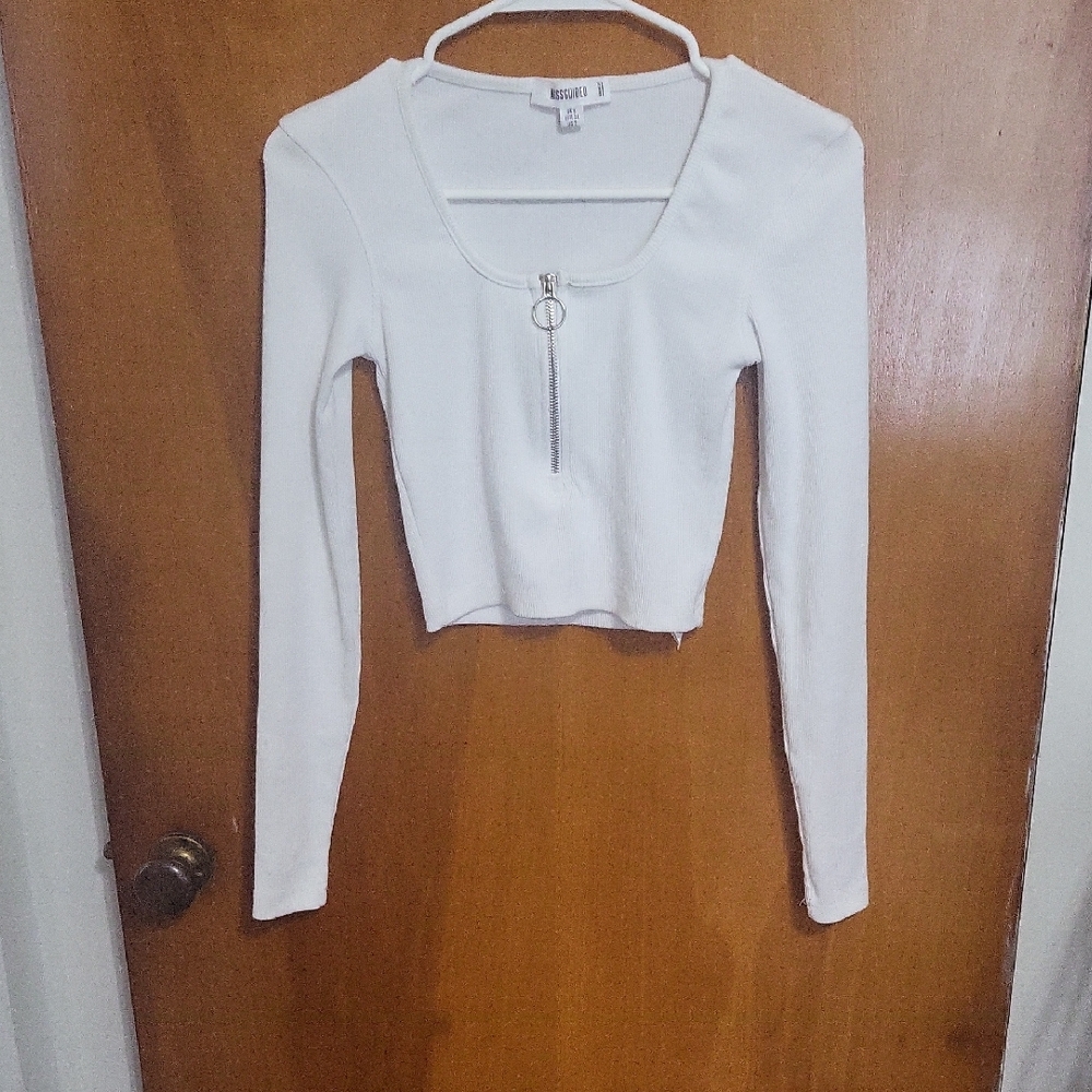 Womens Crop Top By Missguided Size 6